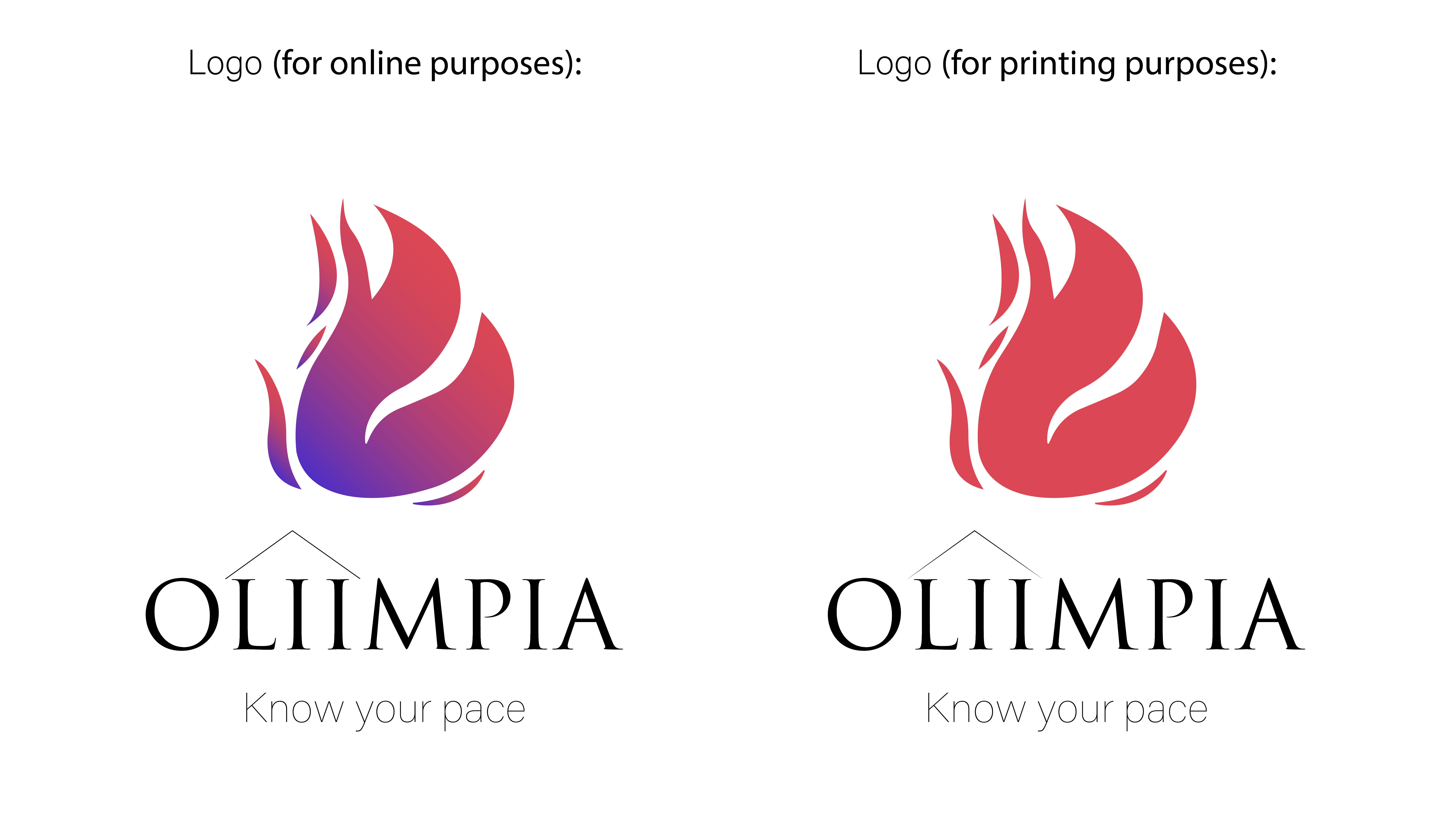 OLIIMPIA branding 2